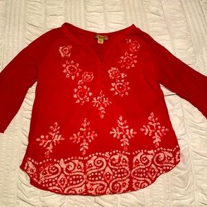 Vintage America Sleeve Boho style, lightweight |Size Medium